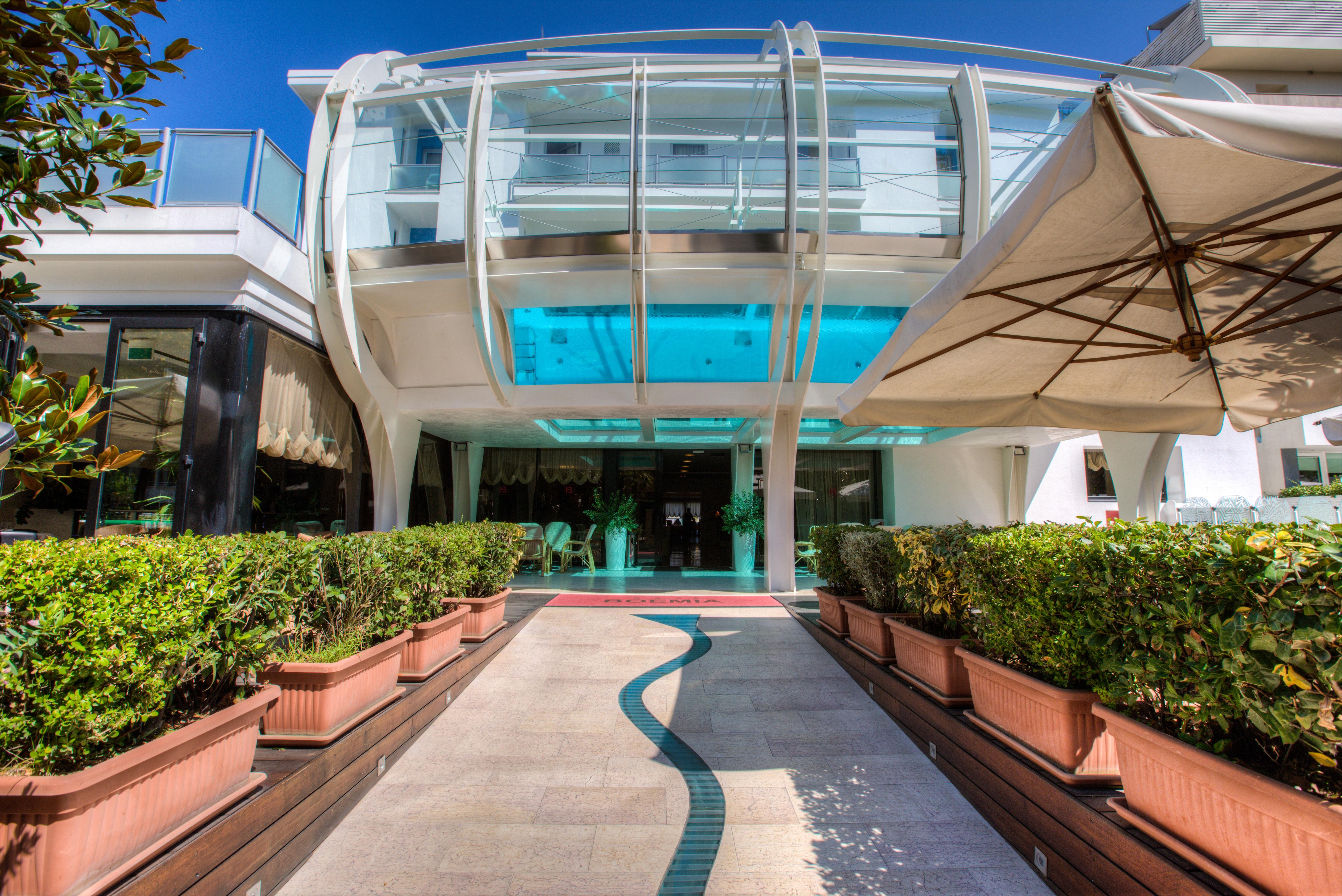 Hotel Boemia Riccione Esterno foto